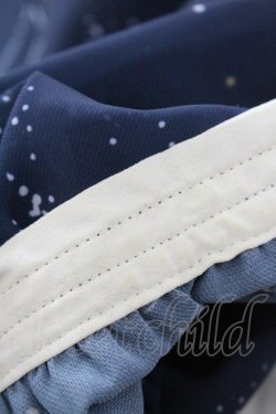 画像5: axes femme kawaii / 星座柄セーラーワンピース M ネイビーＸ白 I-26-01-31-062-AX-OP-SA-ZI