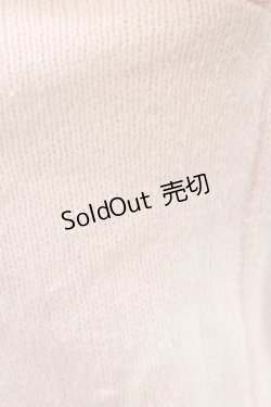 画像5: Swankiss / ウサギ柄半袖ニット  ピンク I-26-01-31-007-CA-TO-SA-ZI