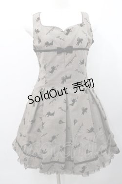 画像1: Ank Rouge / フロッキーチェックジャンパースカート  ブラウン I-26-01-31-071-CA-OP-SA-ZI