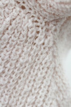 画像4: LIZ LISA / フラワーモチーフ付き半袖パフスリーブニットトップス  ピンク I-26-01-31-008-LO-TO-SA-ZI