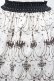 画像3: axes femme / シャンデリア柄スカート  アイボリーＸ黒 I-26-01-31-078-AX-SK-SA-ZI (3)
