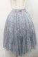画像1: axes femme / レースサーキュラーミディスカート  グレー I-26-01-31-079-AX-SK-SA-ZI (1)