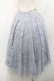 画像2: axes femme / レースサーキュラーミディスカート  グレー I-26-01-31-079-AX-SK-SA-ZI (2)
