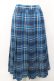 画像1: MILK / TEAM CHECKロングスカート  ネイビーチェック I-26-01-31-084-ML-SK-SA-ZI (1)