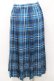 画像2: MILK / TEAM CHECKロングスカート  ネイビーチェック I-26-01-31-084-ML-SK-SA-ZI (2)