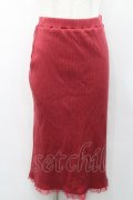 MILK / チューブスカート  赤 I-26-01-31-085-ML-SK-SA-ZI