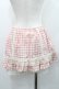 画像2: Ank Rouge / ギンガムチェックレースリボンショートパンツ  ピンクチェック I-26-01-31-093-CA-PA-SA-ZI (2)