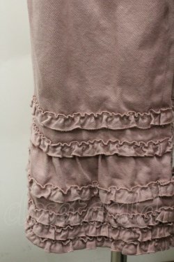 画像3: PINK HOUSE / フリル使いワイドパンツ  ピンク I-26-01-31-096-LO-PA-SA-ZI