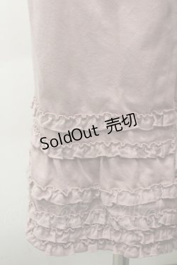 画像3: PINK HOUSE / フリル使いワイドパンツ  ピンク I-26-01-31-096-LO-PA-SA-ZI