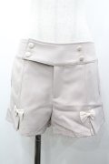 Ank Rouge / 裾リボンショートパンツ  ピンク I-26-01-31-098-CA-PA-SA-ZI