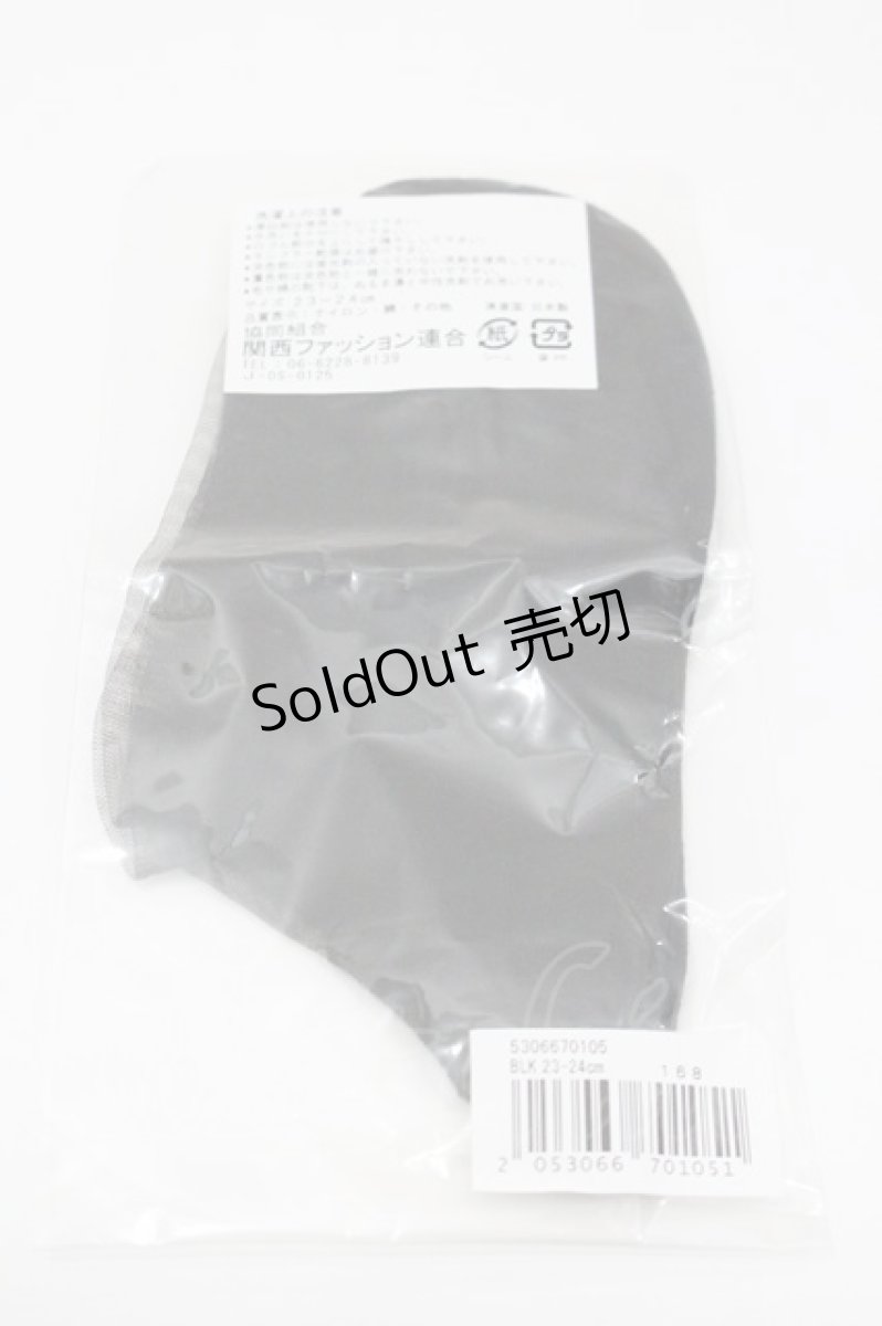 画像2: DearMyLove / シースルーソックス  黒 I-26-01-31-101-EL-ZA-SA-ZI (2)