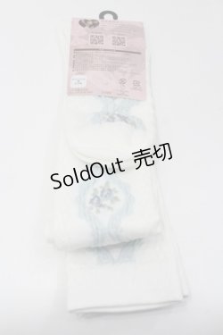 画像2: m petit by misako / ECAMOVKバラレースソックス 23-25CM  I-26-01-31-104-LO-ZA-SA-ZI