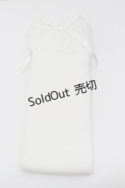 画像1: Innocent World / トーションレースオーバーニーソックス  白 I-26-01-31-106-IW-ZA-SA-ZI