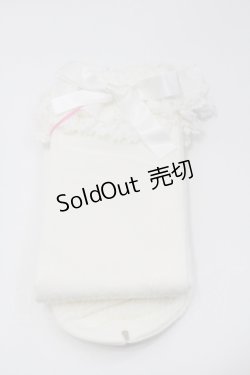 画像1: BABY, THE STARS SHINE BRIGHT / トーションレースハイソックス  白 I-26-01-31-108-0-ZA-SA-ZI