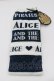 画像1: ALICE and the PIRATES / A/Pラメロゴボーダーオーバーニーソックス  白Ｘ紺 I-26-01-31-117-PA-ZA-SA-ZI (1)