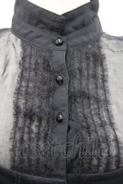 画像3: alice auaa / シースルーブラウス  黒 I-26-01-31-013-AA-BL-SA-ZI