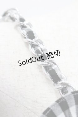 画像3: Ank Rouge / ギンガムチェックビスチェ  黒ｘ白 I-26-01-31-002-CA-TO-SA-ZI
