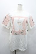 Karl Helmut / ワッペン&Kアップリケ半袖Tシャツ M ホワイト I-26-01-31-018-EL-TS-SA-ZI