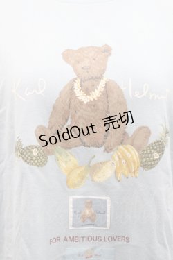 画像3: Karl Helmut / フルーツ&テディベアpt半袖Tシャツ M ミント I-26-01-31-019-EL-TS-SA-ZI