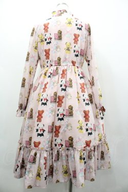 画像2: Emily Temple cute / mini Fluffy Bearsワンピース  ピンク I-26-02-01-037-ET-OP-TE-ZI