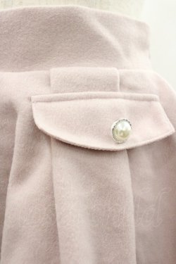 画像3: Honey Cinnamon / パールポケットデザインスカート  ピンク I-26-02-01-004-LO-SK-SA-ZI