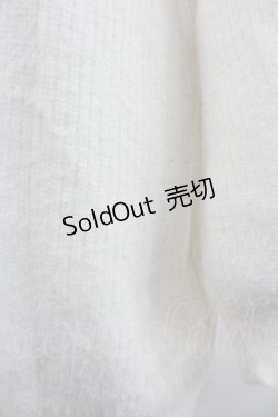 画像4: Amavel / ねこニットワンピース  白 I-26-02-01-040-CA-OP-SA-ZI