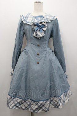 画像1: Amavel / French Countryセーラーワンピース  サックス I-26-02-01-048-CA-OP-SA-ZI