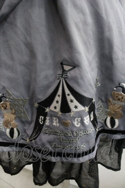 画像3: Amavel / Starry Bear Circusジャンパースカート  グレーＸ黒 I-26-02-01-049-CA-OP-SA-ZI