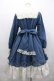 画像2: axes femme kawaii / オリビアワンピース  青 I-26-02-01-051-AX-OP-SA-ZI (2)