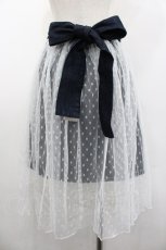 画像2: Swankiss / TS fuwafuwa denim S/K  デニムＸ白 I-26-02-01-006-CA-SK-SA-ZI (2)