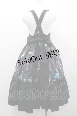 画像2: MIHO MATSUDA / Disney100 The Style collectionジャンパースカート  黒 I-26-02-01-062-GO-OP-SA-ZI