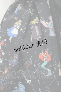 画像3: MIHO MATSUDA / Disney100 The Style collectionジャンパースカート  黒 I-26-02-01-062-GO-OP-SA-ZI