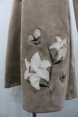 画像3: LIZ LISA / 百合刺繍コート  ベージュ I-26-02-01-067-LO-CO-SA-ZI