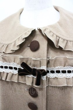 画像4: metamorphose / ハートフリルコート 1 ブラウン I-26-02-01-068-ME-CO-SA-ZI