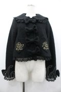 BABY,THE STARS SHINE BRIGHT / ハーティーポケットショートジャケット  黒 I-26-02-01-070-BA-JA-TE-ZI