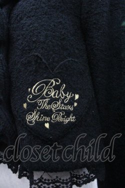画像3: BABY,THE STARS SHINE BRIGHT / ハーティーポケットショートジャケット  黒 I-26-02-01-070-BA-JA-TE-ZI