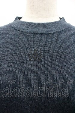 画像3: Amavel / Monogram Vintageラメニットトップス  ネイビー I-26-02-01-080-CA-TO-SA-ZI
