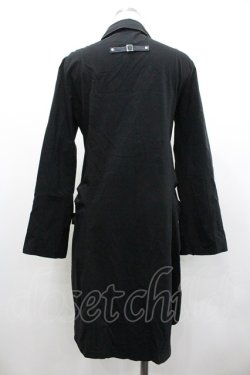 画像2: Ozz Croce / スナップボタンロングシャツ  黒 I-26-02-01-087-OO-BL-SA-ZI