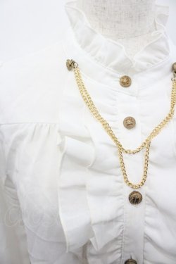 画像3: Amavel / Starry Bear Circus ブラウス  白 I-26-02-01-092-CA-BL-SA-ZI