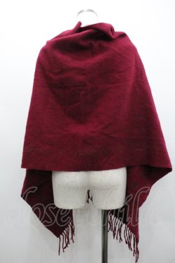 画像2: Jane Marple / ロゴ刺繍ストール  パープル I-26-02-01-097-JM-ZA-SA-ZI