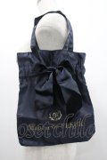 Maison de FLEUR / 2WAYリボンバッグ  ネイビー I-26-02-01-098-LO-BG-SA-ZI
