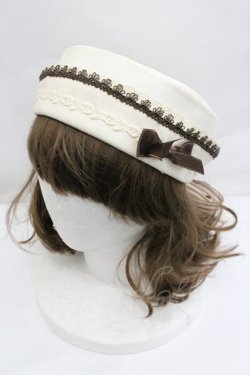 画像1: ALICE and the PIRATES / エリーゼトリコロールハット  ブラウン I-26-02-01-104-PA-AC-SA-ZI