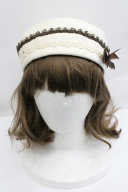 画像2: ALICE and the PIRATES / エリーゼトリコロールハット  ブラウン I-26-02-01-104-PA-AC-SA-ZI