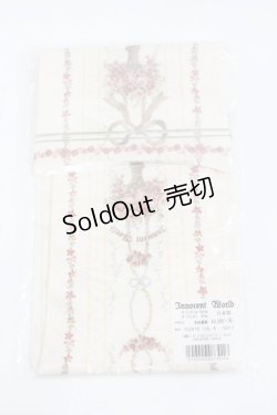 画像2: Innocent World / 邸宅の薔薇オーバーニー  アイボリー I-26-02-01-116-IW-ZA-SA-ZI