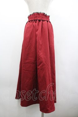 画像2: DearMyLove / バックルハートジップスカパン 5L ボルドー I-26-02-01-021-0-PA-SA-ZI