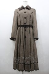 Innocent World / ヘリンボーンコートドレス  ブラウン I-26-02-06-037-IW-CO-SA-ZI