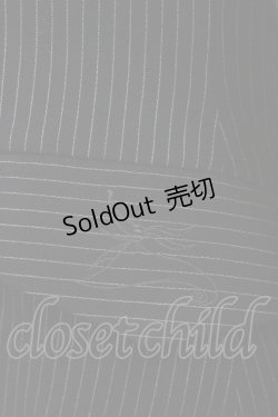 画像3: ALICE and the PIRATES / ストライプ燕尾ジャケット  黒Ｘ白 I-26-02-06-039-PA-JA-SA-ZI