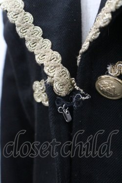 画像3: ALICE and the PIRATES / ヴァルゴッサジャケット  黒 I-26-02-06-040-PA-JA-SA-ZI