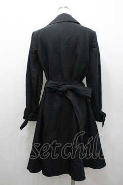 画像3: INGEBORG / フリルスプリングコート 13号 ブラック I-26-02-06-043-LO-CO-SA-ZI