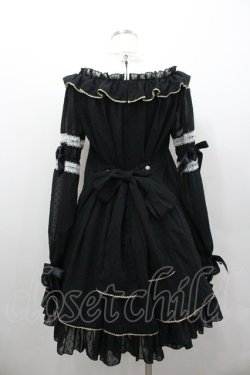 画像3: Angelic Pretty / Fairy taleワンピース  黒 I-26-02-06-046-AP-OP-HR-ZI